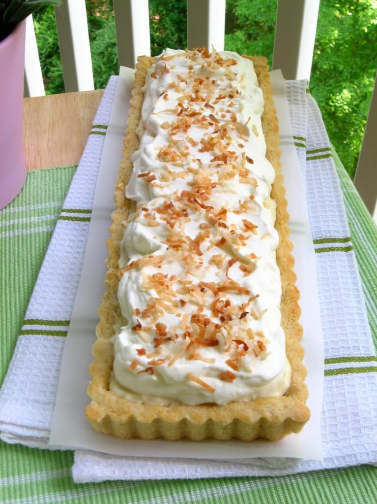 Coconut Cream Tart Willow Bird Baking